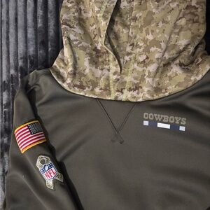 Dallas Cowboys Camo Hoodie